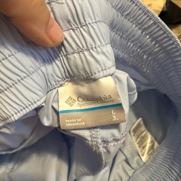 Women's Columbia Boundless Trek Active 3" Shorts Size Large Loose Stretch - Picture 3 of 3